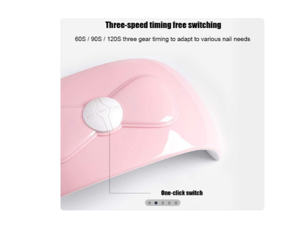 Miniatura 4 de Lampara uñas 48w Moño